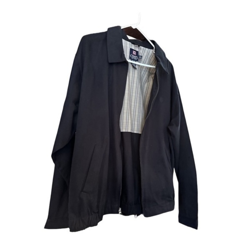 CHAPS Men’s Blue Jacket XL 
Preppy Classic Golf Business MidWeight 
Spring Fall - Picture 8 of 8